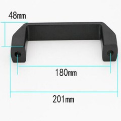 Heavy Duty Plastic Aluminium Door Pull Handle 90 120 180mm Industrial Commercial