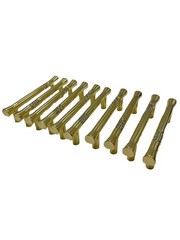 Golden Diamond Drawer Handles 10 Pack 5 Inches Long 3 3/4 Inch Hole Spacing