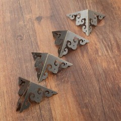 4pcs 50mm Jewelry Chest Box Wood Case Edge Corner Protector Guards Household