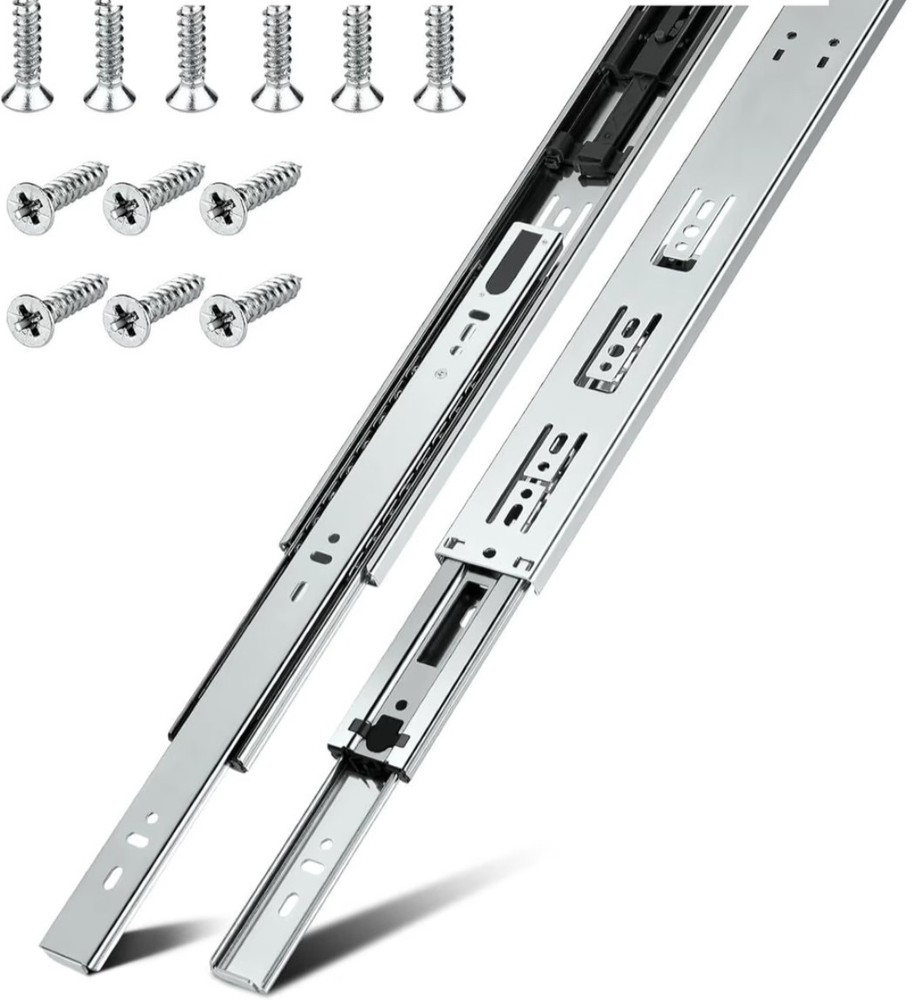 #223A HBL 10 Pairs Soft Close Drawer Slides, 18″, 200 lb
