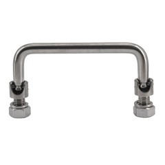 2 Pieces 120mm Foldable Pull Handle Cabinet Knob 304 Stainless Steel Industri…