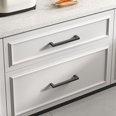 Durable Matte Black Square Cabinet Pulls – Upgrade Your Home Decor with Style