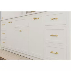 Minted 1-1/2 In. (38 Mm) Satin Brass round Cabinet Knob