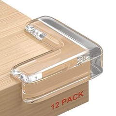 12 Pack Corner Guards Furniture Corner & Edge Safety Bumpers Corner Protectors
