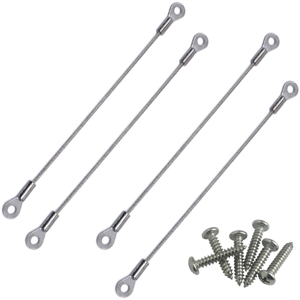 Cabinet Door Restraint Hinge Limiter Opening Angle Protector Mounting Screws 20