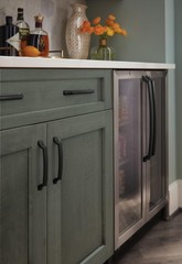 Amerock 18″ Bellamy Matte Black Appliance Pull