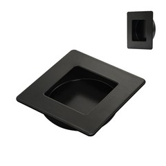 2-3/4 Inch Square Recessed Sliding Closet Door Finger Pulls, Inner Dia 2-1/8 …