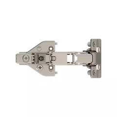 Nickel Full Overlay Face Frame 165 ° Bi Fold Door Self Close Concealed Cabinet H