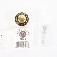Top Knobs Tuscany Contessa M200 German Bronze Round Pull1-1/4” x 1-1/4″