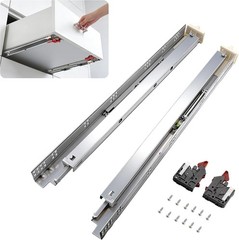 Heavy Duty Drawer Slides Undermount 21″ 6 Pairs Soft Close