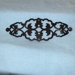 lot of Six Vintage/Antique Architectural Salvage Cast Metal Decorative Fretwork