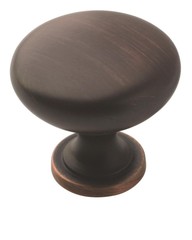 Cabinet Knob | Oil Rubbed Bronze | 1-1/4 inch (32 mm) Diameter
