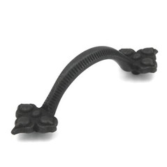 10 Pack Keeler Spanish Gothic Black Mist Antique 3″cc Solid Brass Pull P3020-BMA