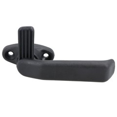 Left Hand Window Handle Lever Catch Black Polypropylene Locker Latch