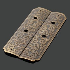 Antique Chinese Classical Cabinet Lock Latch Door Furniture Hardware Pull Handle
