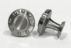 Everbilt Soft Industrial Series 1.29 in. Satin Nickel Cabinet Knob (10-Pack)