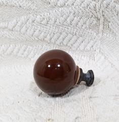 VINTAGE 1 1/4″ JAPAN CERAMIC PORCELAIN CABINET DOOR / DRAWER KNOBS – MIXED LOT