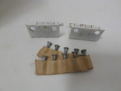 12 Pair Amerock Cabinet Hinges E5987 Prime Coat Finish Semi Concealed 3/4″ Flush