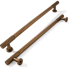 10 Pack 8″ (CtoC) khtumeware Antique Brass Finish Cabinet Pull New