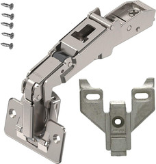 71T6550 Wide Angled Hinge 170 Degree, FACE Frame Application, Full Overlay