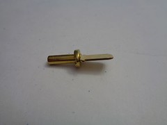 50 pcs. – 3.5mm (9/64″) Small Brass Spoon Cabinet Shelf Support Pins / Pegs