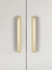 2 Pack 3.78 Inch 96mm Brushed Gold Cabinet Cup Pulls Kitchen Hardware