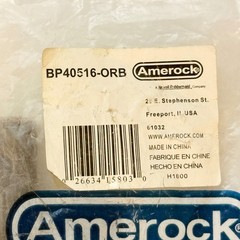 Amerock BP40516-ORB Oil Rubbed Bronze T-Bar Cabinet Pulls 3-3/4 in Set of 4
