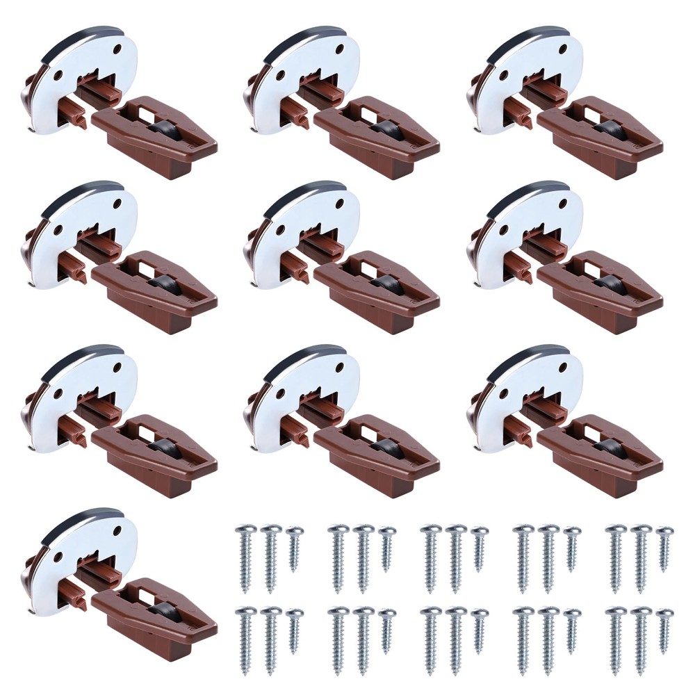 10 Sets for Kenlin Rite-Trak II Drawer Slides Replacement-Rite Track 2 Drawer Re