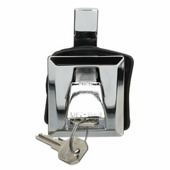 Seachoice 35501 Flush Mount Lock with Keys – Chrome Plated Zinc – Requires 1-…