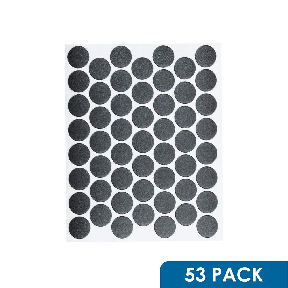 53x Fastcap Fc.Sp.916.Bl 9/16″ Round Self Adhesive Screw Cap Covers Black