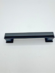 Amerdeco 10 Matte Black Cabinet Pulls 3-3/4in 96mm Drawer Handles ZH0001