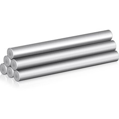 6 Pcs 3/8 x 4 Inch Steel Metal Dowel Pins Bunk Bed Replacement Hardware for 3…
