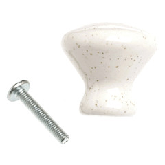 Amerock BP725-OM Oatmeal 1 5/16″ Porcelain Cabinet Knob Pulls Ceramics