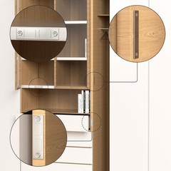 12 Pack Ultra Thin Cabinet Magnetic Door Catches