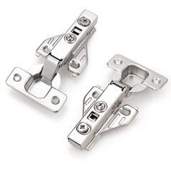 Full Overlay Soft Closing Clip On Face Frame Mounting Cabinet Hinges,1 Pair
