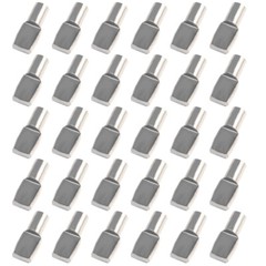 Shelf Pegs Kit Upgraded Shelf Pins 6 Styles 5/7mm Nickel Shelf Kitchen Shelf
