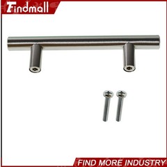 Findmall 50 Pcs 6 Inches Stainless Steel T Furniture Handle Kitchen Cabinet Door