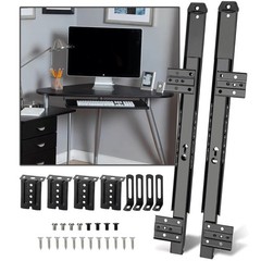 14″ Keyboard Slide Heavy Duty Ball Bearing Slides Computer Tray under Desk Rails