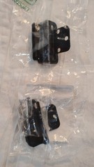Amerock BPR7565FB Cabinet Hinge 3/8 in (10 mm) Inset Self Closing Partial Wrap