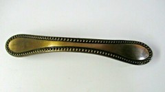 Amerock BP223 Dark Brass Beaded Arch Pull Drawer Handle 3″ Centers 1 Vintage