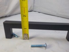 7 pieces 5.5″ -5″ hole space Square Cabinet Hardware Drawer Bar Pull Matte Black