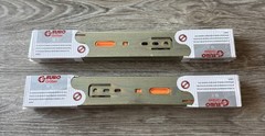 2 Sets Euro Grober 12″ Soft Close Ball Bearing Drawer Slides Cabinet Rails New