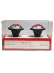 Pottery Barn Kids Spider-Man Set Of 2 Cabinet Door Knobs Pulls Marvel Comics