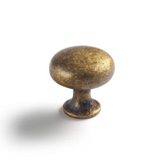 GooKi Vintage Retro Antique Brass Zinc Alloy Cabinet Knob Single Hole Center…