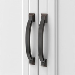 4 Inch(102mm) Kitchen Cabinet 4″ Hole Center(102mm) Oil Rubbed Bronze 10 Pack
