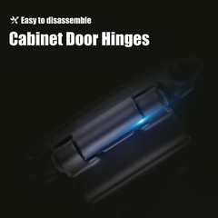Kitchen Door Cabinet Hinges Self Closing 3/8″ Offset Inset Face Mount Self Close