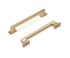 Belwith Keeler B077463-CBZ Brownstone 6-5/16″ Cabinet Handle – Champagne Bronze