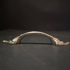 Lot of 12 Vintage Amerock Natural Elegance Cabinet Pulls Sterling Nickel 3″ CTC