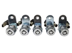 5 Pack 5/8 Tubular Cam Lock NS101 .75″ hole. Cabinet, Trailer, RV, 3/8 Max Thick