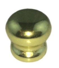(5 Pack) 15/32 inch Tiny Brass Knob For Small Drawers and Doors